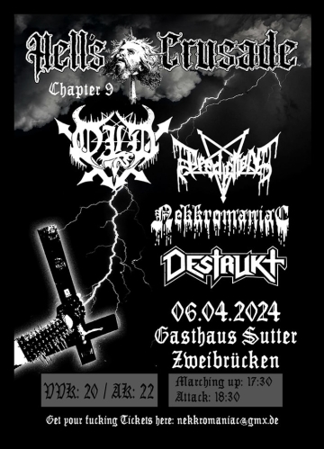 Flyer Hell's Crusade Chapter 9