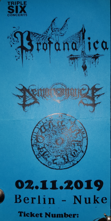 Ticket Unholy Revenge Tour 2019