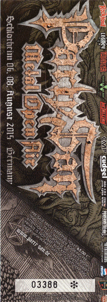 Ticket Party.San Open Air 2015