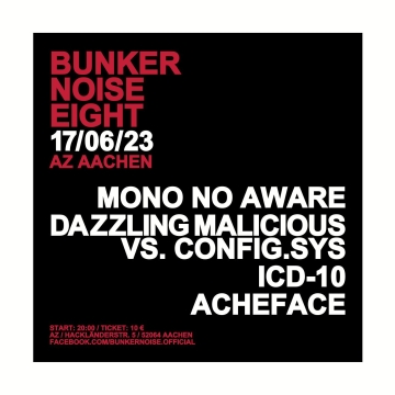 Flyer Bunker Noise Eight