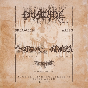 Flyer Ellende w/ Groza & Bedrängnis