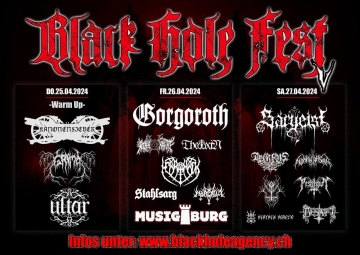 Flyer Black Hole Fest 2024