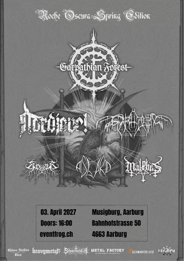 Flyer Noche Oscura 2027 - Spring Edition