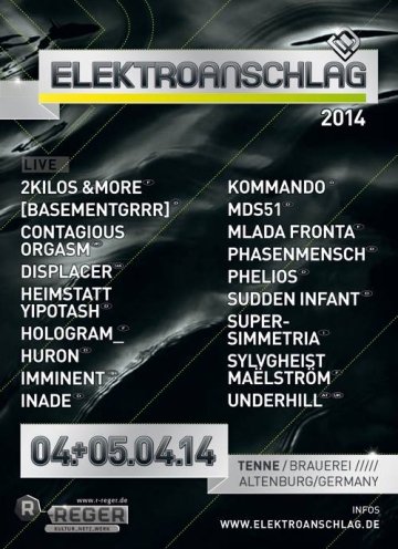 Flyer Elektroanschlag 2014