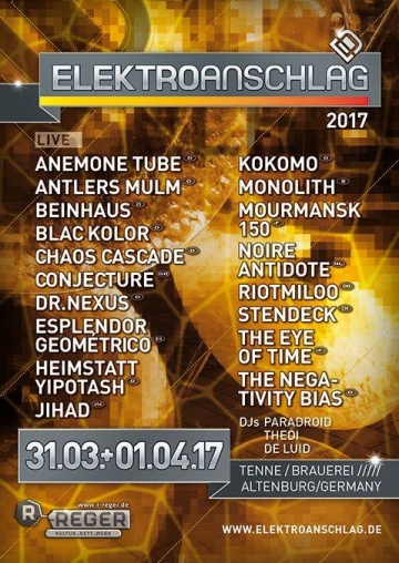 Flyer Elektroanschlag 2017