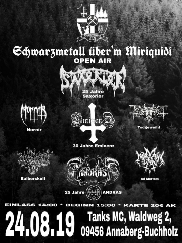 Flyer Schwarzmetall über'm Miriquidi 2019