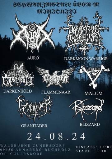 Flyer Schwarzmetall über'm Miriquidi 2024