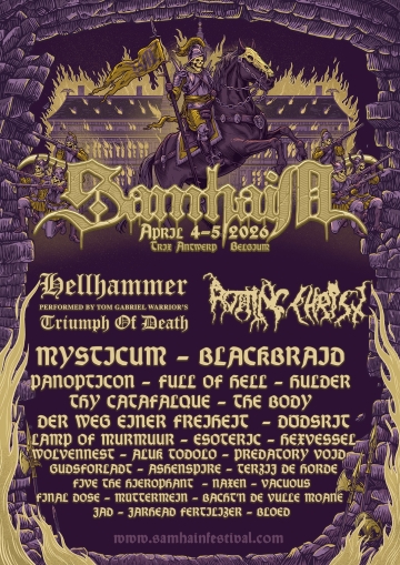 Flyer Samhain Antwerp 2026