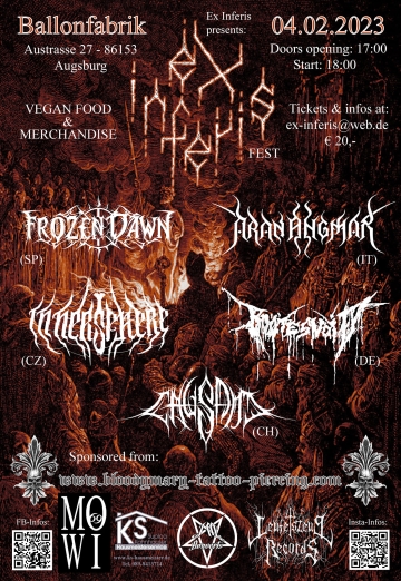 Flyer Ex Inferis Fest I