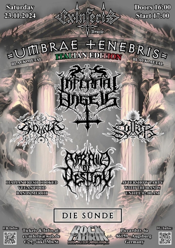 Flyer Umbrae Tenebris