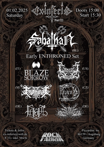 Flyer Ex Inferis Fest III