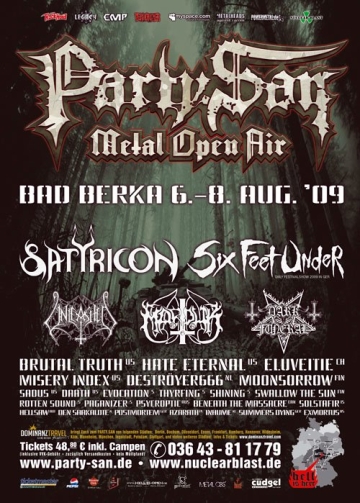 Flyer Party.San Open Air 2009