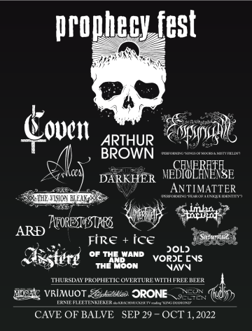 Flyer Prophecy Fest 2022