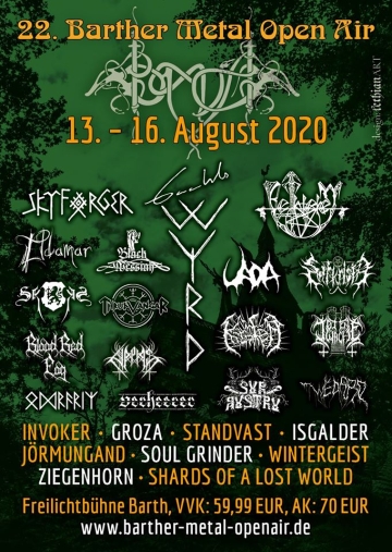 Flyer Barther Metal Open Air 2020