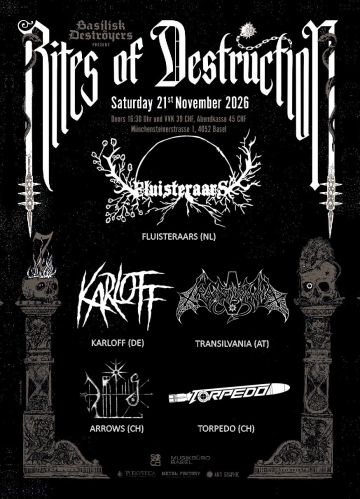 Flyer Rites of Destruction VII