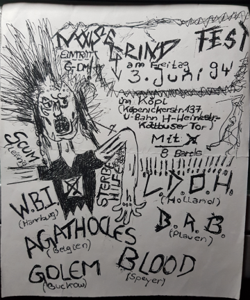 Flyer Noise - Grind Fest