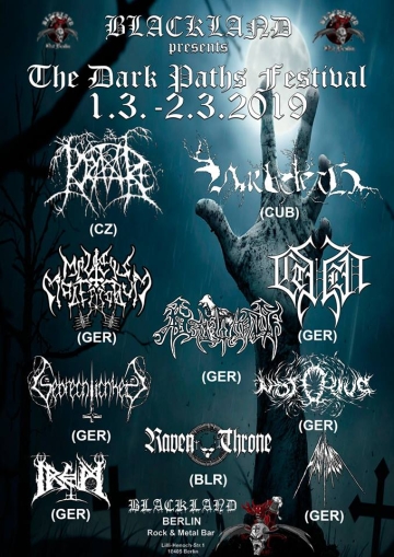 Flyer The Dark Paths Festival I