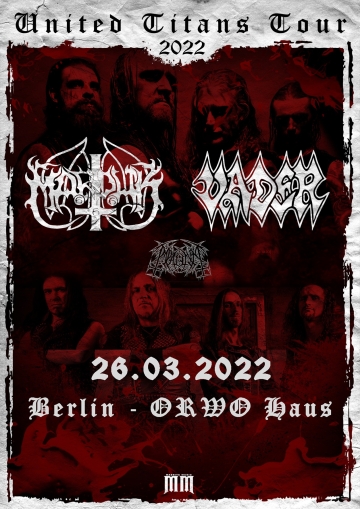 Flyer United Titans Tour - Marduk & Vader