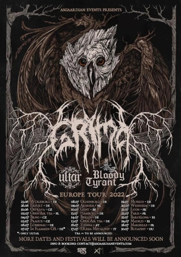 Flyer Grima w/ Ultar & Bloody Tyrant