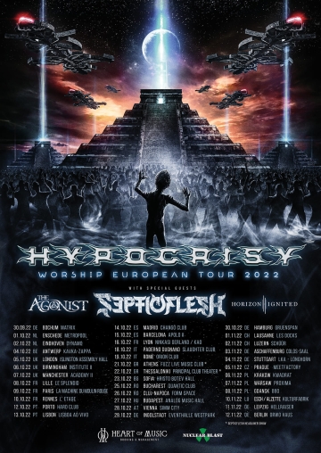 Flyer Hypocrisy w/ The Agonist & Septicflesh