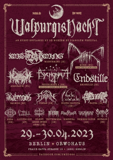 Flyer Walpurgisnacht Berlin 2023