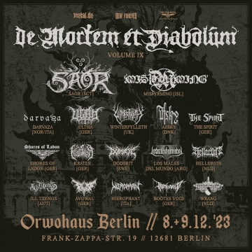Flyer De Mortem et Diabolum IX