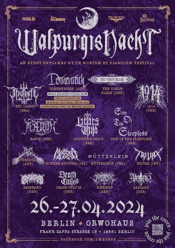 Flyer Walpurgisnacht Berlin 2024
