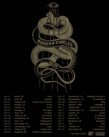 Flyer Russian Circles w/ REZN