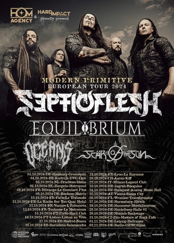 Flyer Modern Primitive Tour 2024