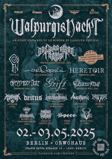 Flyer Walpurgisnacht Berlin 2025
