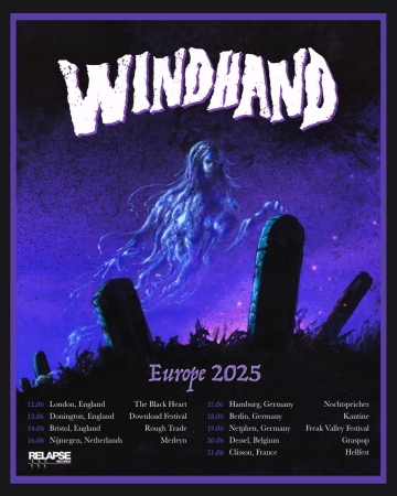 Flyer Windhand - Live in Berlin 2025