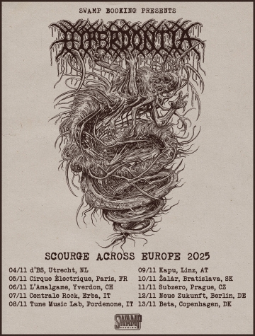 Flyer Hyperdontia - Live in Berlin 2025
