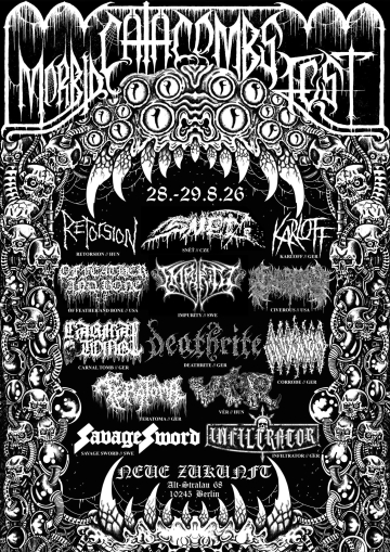 Flyer Morbid Catacombs Fest 2026