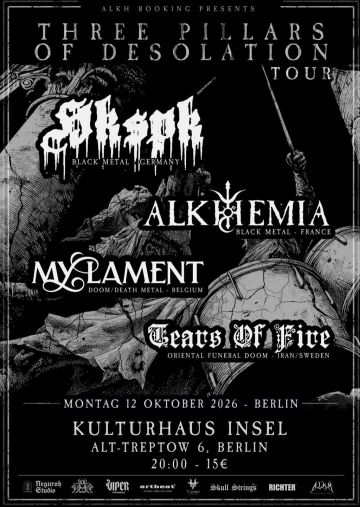 Flyer Three Pillars Of Desolation