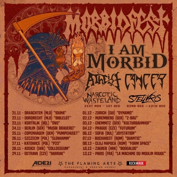 Flyer Morbidfest - Live in Berlin 2026