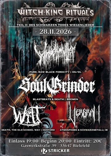 Flyer Witch-King Rituals pt.II