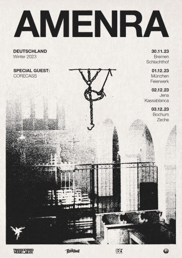 Flyer Amenra w/ Corecass