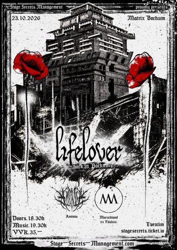 Flyer Lifelover - Back in Bochum 2026