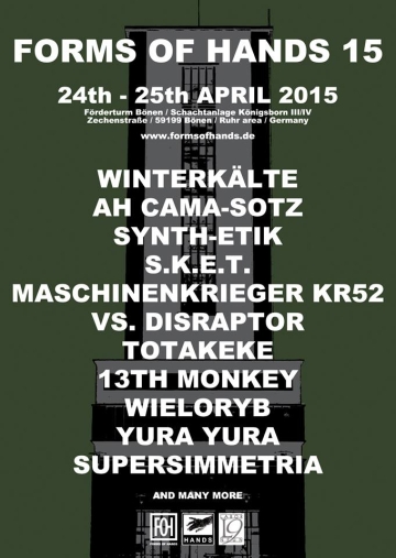 Flyer Forms Of Hands 2015