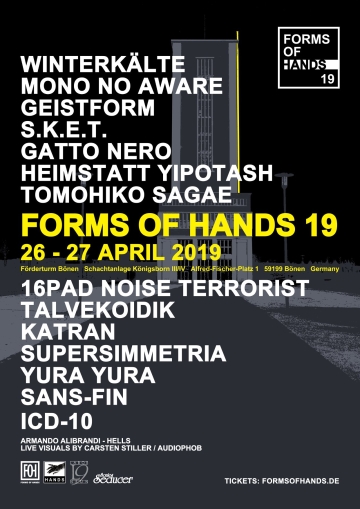 Flyer Forms Of Hands 2019