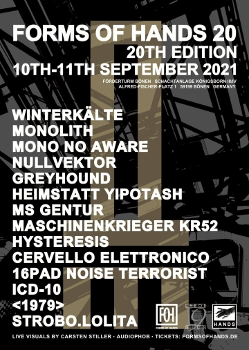 Flyer Forms Of Hands 2020/2021