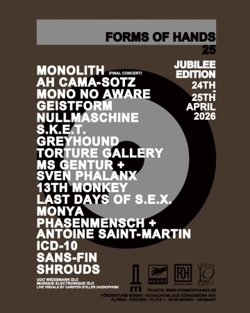 Flyer Forms Of Hands 2026