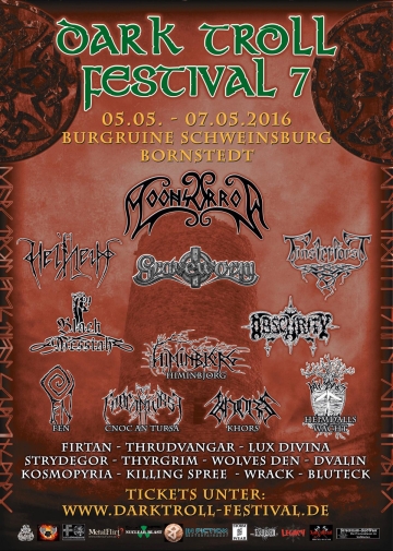 Flyer Dark Troll Festival VII