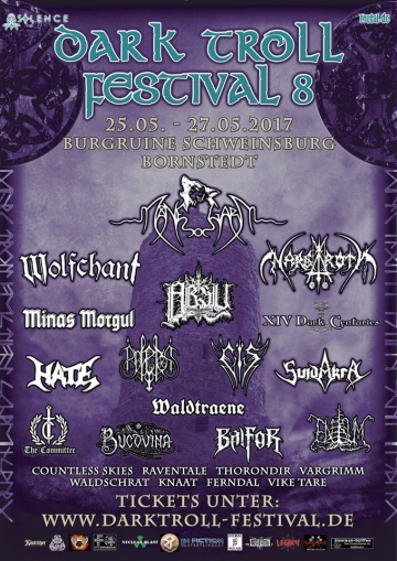 Flyer Dark Troll Festival VIII