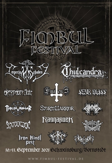 Flyer Fimbul Festival 2021