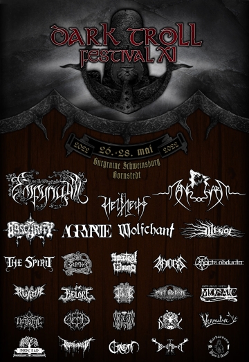 Flyer Dark Troll Festival 2022