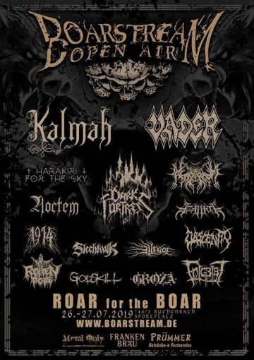 Flyer Boarstream Open Air 2019