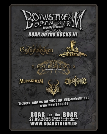 Flyer BOAR on the ROCKS III