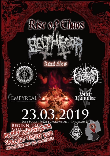 Flyer Rise of Chaos IX