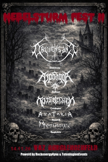 Flyer Nebelsturm Fest 2026